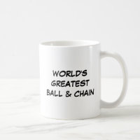 Bestste der Ball-u. die Ketten-" Tasse "der Welt