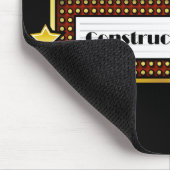 Bestste der Bau-Arbeitskraft der Welt Mousepad (Ecke)