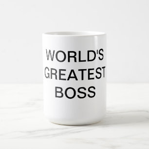 Bestste der Chef-Tasse der Welt Kaffeetasse