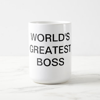Bestste der Chef-Tasse der Welt Kaffeetasse