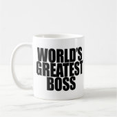 Bestste der Chef-Tasse der Welt Kaffeetasse (Links)
