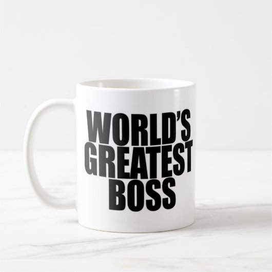 Bestste der Chef-Tasse der Welt Kaffeetasse (Links)