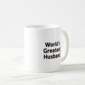Bestste der Ehemann-Tasse der Welt Kaffeetasse (VorderseiteRechts)