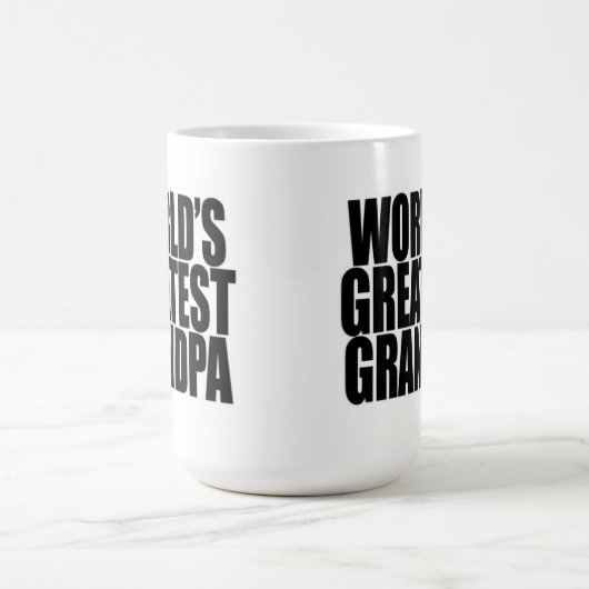 Bestste der Großvater-Tasse der Welt Kaffeetasse (Mittel)