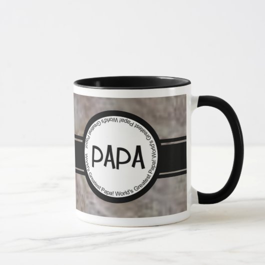 Bestste der Papa-Tasse der einzigartige und Tasse (Rechts)