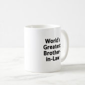 Bestste der Schwager-Tasse der Welt Kaffeetasse (VorderseiteRechts)