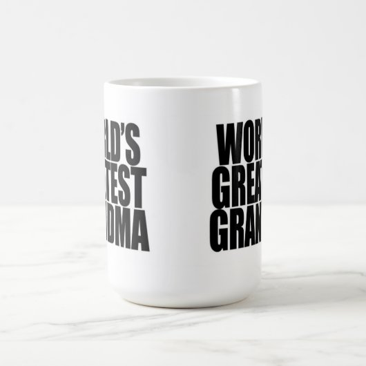 Bestste die Großmutter-Tasse der Welt Kaffeetasse (Mittel)
