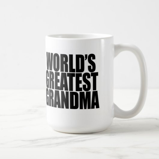 Bestste die Großmutter-Tasse der Welt Kaffeetasse (Rechts)