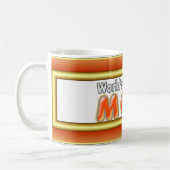 Bestste die Mama-Tasse der Welt Kaffeetasse (Links)