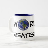 Bestste die Mama-Tasse der Welt Zweifarbige Tasse (Vorderseite Links)