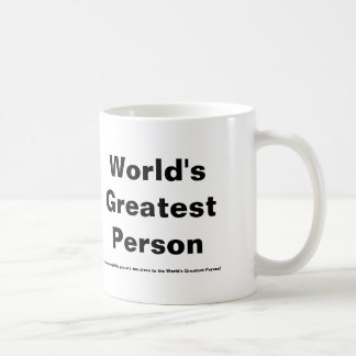Bestste die Personen-Tasse der Welt Kaffeetasse