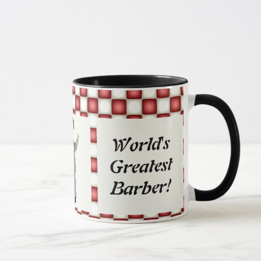 Bestste Friseur-Tasse der Welt Tasse (Rechts)