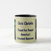 Bestste Gouverneur-Tasse Chris Christie Amerika Tasse (Zentrum)
