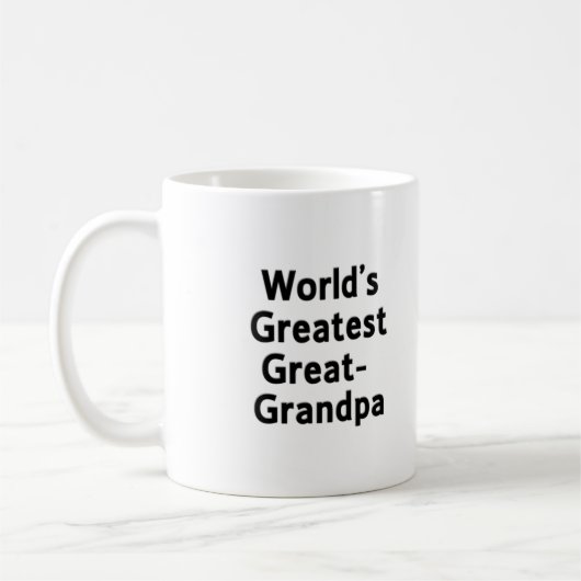 Bestste große der Großvater-Tasse der Welt Kaffeetasse (Links)