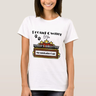 Bestste Kanaille der stolze Inhaber-Welt Gebirgs T-Shirt