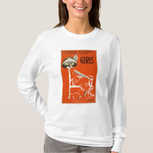 Bestste Komödie Clydes Fitchs, "Mädchen-" Theate T-Shirt