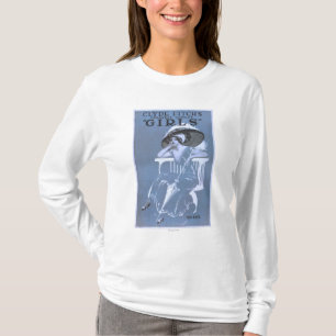 Bestste Komödie Clydes Fitchs, "Mädchen-" Theater T-Shirt