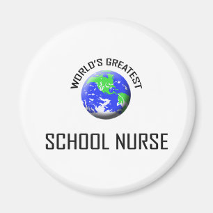 Bestste Krankenschwester der Welt Schul Magnet