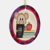 Bestste Lehrerverzierung der Welt Keramikornament (Rechts)