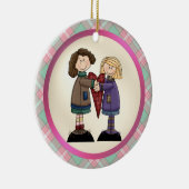 Bestste Schwesterverzierung der Welt Keramikornament (Rechts)