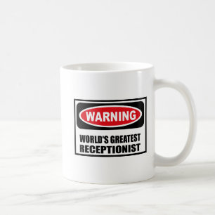 BESTSTE Tasse die EMPFANGSDAME der warnende WELT