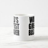 Bestster Bustreiber der Welt Kaffeetasse (Mittel)