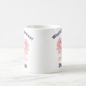 Bestster das Dziadzi der Welt Adler Kaffeetasse (Mittel)