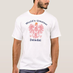 Bestster das Dziadzi der Welt Adler T-Shirt