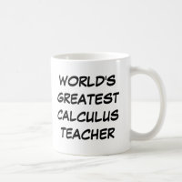 Bestster das Kalkül-Lehrer-" Tasse "der Welt