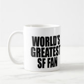 Bestster das San Francisco der Welt Fan Kaffeetasse (Links)