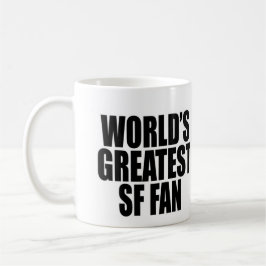 Bestster das San Francisco der Welt Fan Kaffeetasse