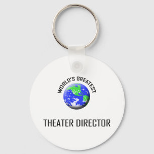 Bestster das Theater-Direktor der Welt Schlüsselanhänger