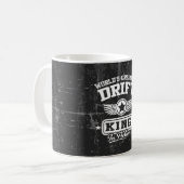 Bestster der Antrieb-König In Action der Welt Kaffeetasse (Vorderseite Links)