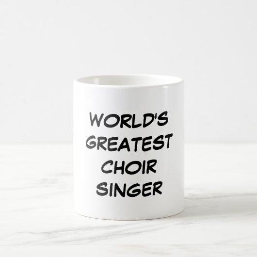Bestster der Chor-Sänger-" Tasse "der Welt (Mittel)