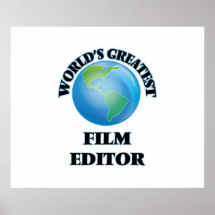 Bestster der Film-Herausgeber der Welt Poster