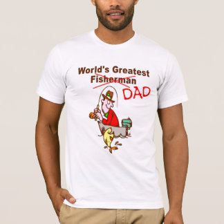Bestster der Fischer-Vater der Welt T-Shirt