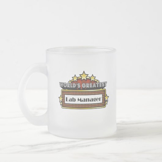 Bestster der Labrador-Manager der Welt Mattglastasse (Links)