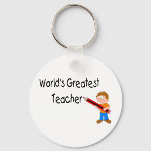 Bestster der Lehrer-Schlüsselanhänger der Welt Schlüsselanhänger