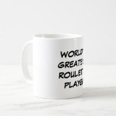 Bestster der Roulette-Spieler-" Tasse "der Welt (Vorderseite Links)