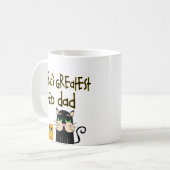 Bestster der Schritt-Vater der Welt Kaffeetasse (Vorderseite Links)