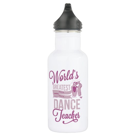 Bestster der Tanz-Lehrer der Welt Trinkflasche (Rechts)