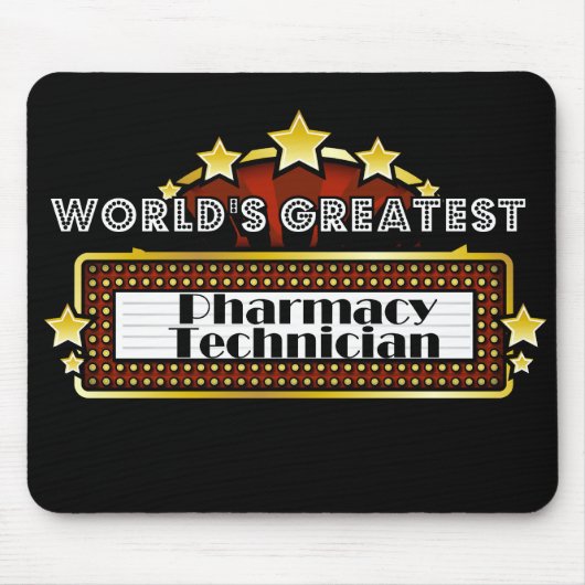 Bestster die Apotheken-Techniker der Welt Mousepad (Vorne)