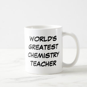 Bestster die Chemie-Lehrer-" Tasse "der Welt