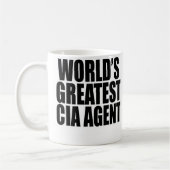 Bestster die CIA-Agent der Welt Kaffeetasse (Links)