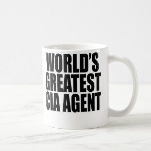 Bestster die CIA-Agent der Welt Kaffeetasse