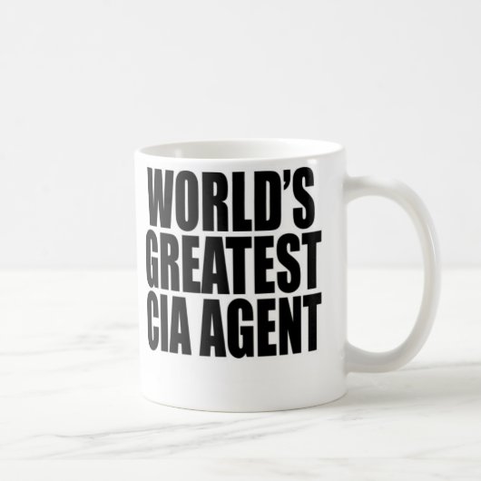 Bestster die CIA-Agent der Welt Kaffeetasse (Rechts)