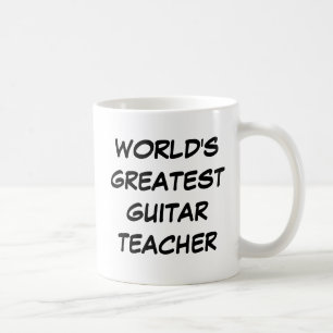 Bestster die Gitarren-Lehrer-" Tasse "der Welt