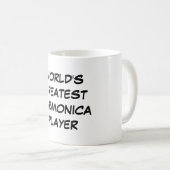 Bestster die Harmonika-Spieler-" Tasse "der Welt (VorderseiteRechts)