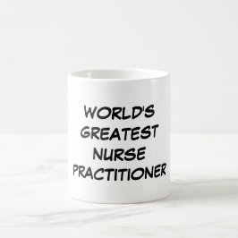 Bestster die Krankenschwester-Praktiker-" Tasse