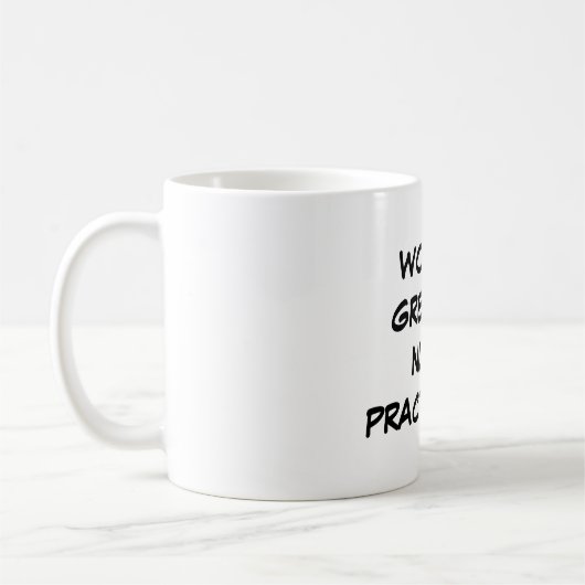 Bestster die Krankenschwester-Praktiker-" Tasse (Links)